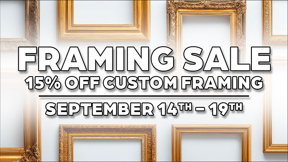 Framing Sale