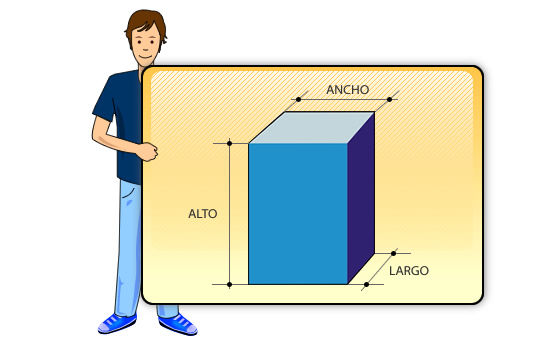 TIENE TRES DIMENSIÒNES