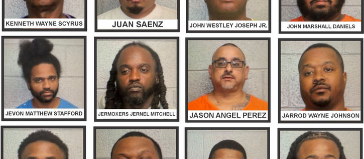 Operation Pitbull - Mugshots