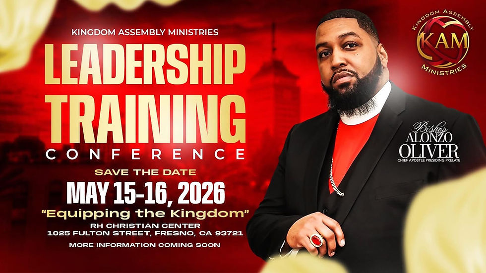 Leadership Training Conference-Equipping the Kingdom