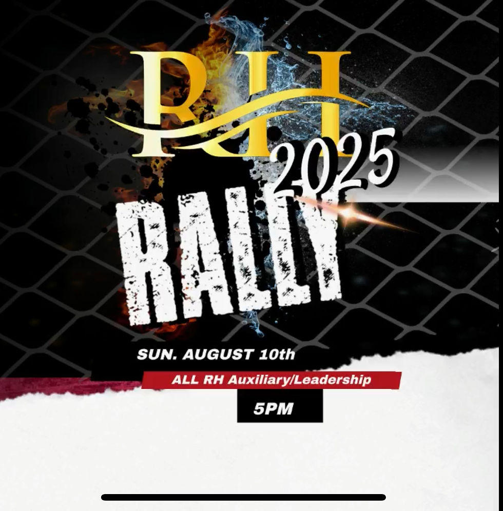 RH Auxiliary & Leadership Rally