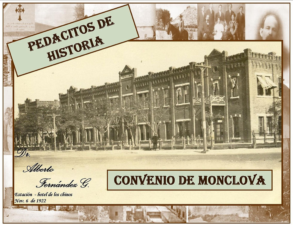 Convenio de Monclova de luchar hasta acabar con el gobierno de Victoriano Huerta