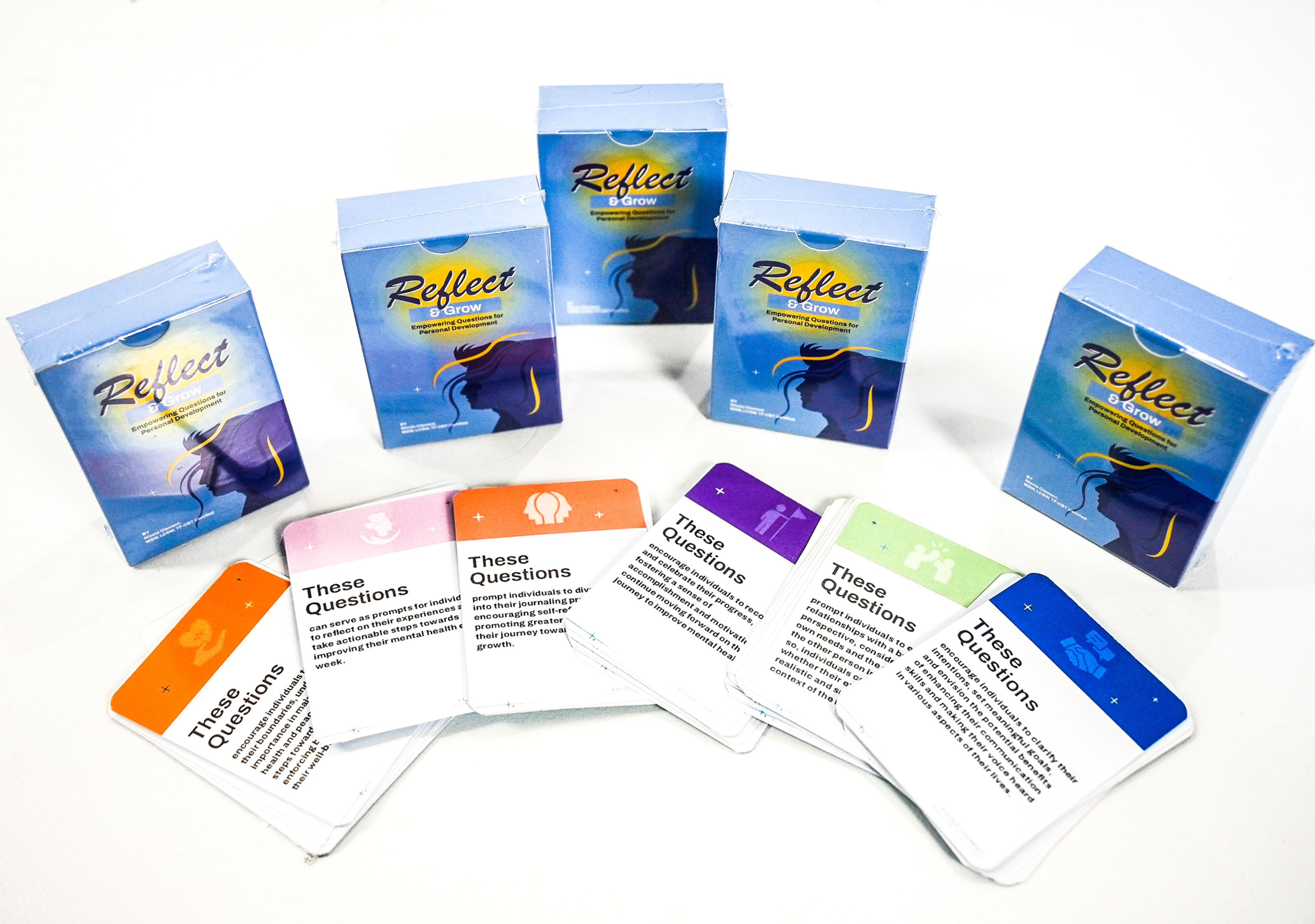 Reflect & Grow: Personal Development Cards