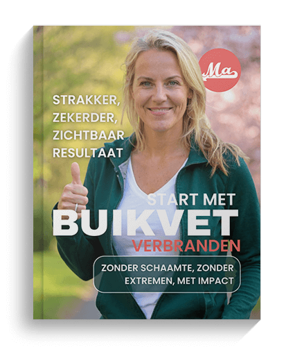Cover Buikvet Verbranden in 6 Stappen – e-book Makkelijk Afvallen