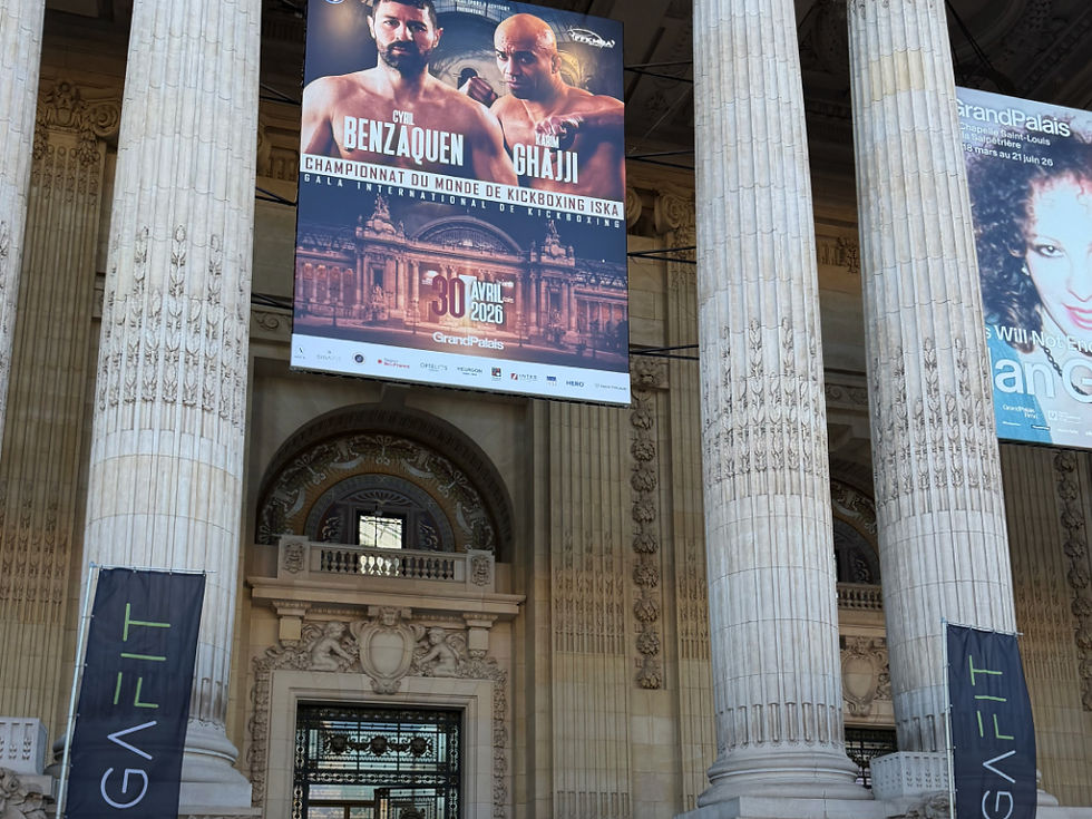 GIGAFIT sponsor officiel du Championnat du Monde de Kickboxing