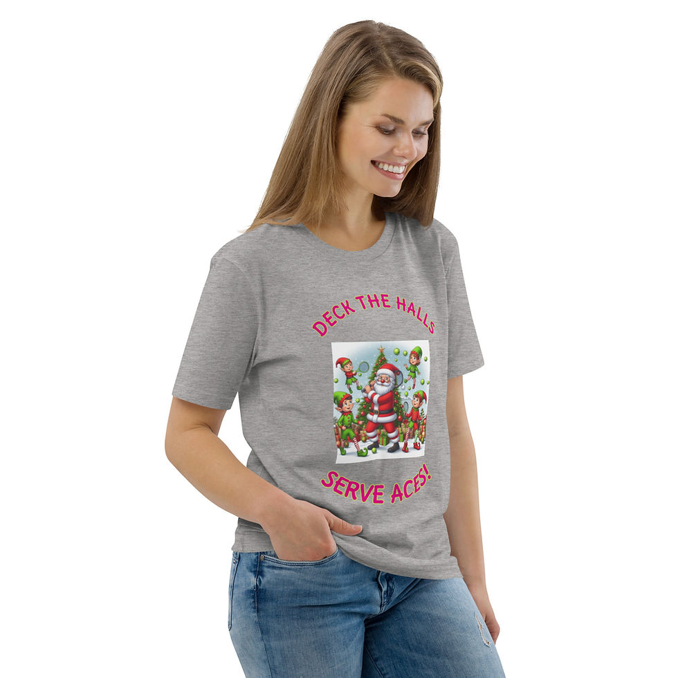 Thumbnail: Deck the Halls Tennis T-shirt
