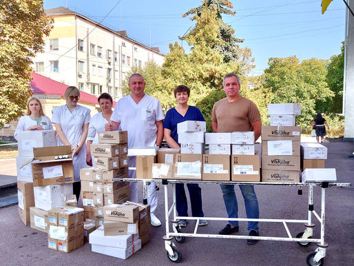 Heartfelt Donation Empowers Healthcare in Zhytomyr