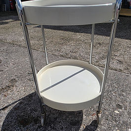 Space Age Bar Cart illustration.