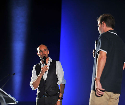 Animation d’un événement Micromania avec prises de parole et ambiance gaming