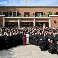 The Augustinians meet "Brother" Leo: He is happy to be in Spain