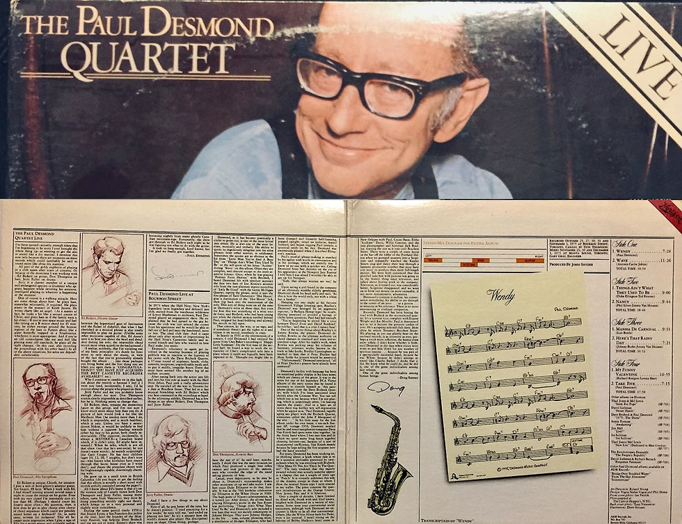 Paul Desmond Quartet