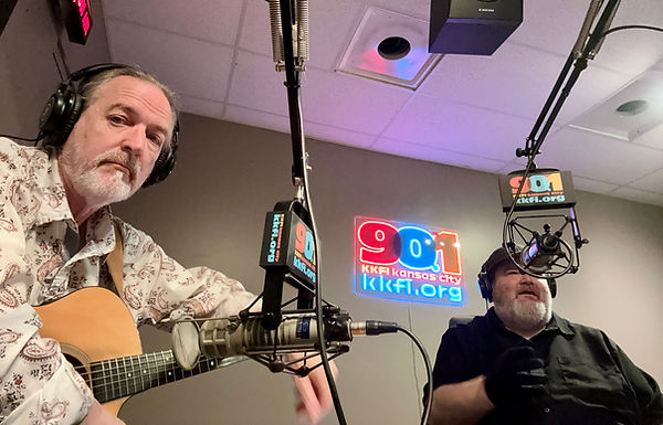 Jay EuDaly, Joel McNulte on the air at KKFI Radio 5/28/26