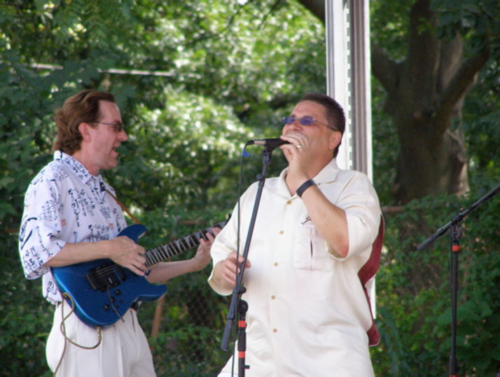 Jay EuDaly, Mark Valentine at the 39th St Art Fair - Kansas City - 8/20/06