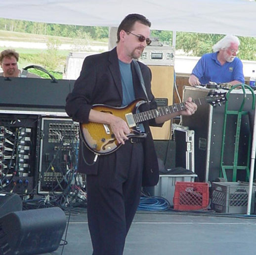 Jay EuDaly at the Kansas City Jazz and Blues Festival  September 4, 2005
