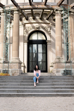 Newport Mansion Senior Session