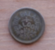 SUPER RARE MONDAK, MONTANA GHOST TOWN PALACE SALOON TOKEN