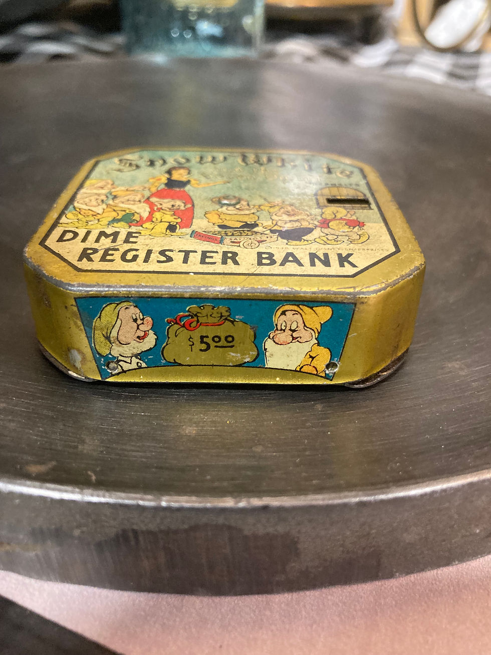 Thumbnail: 1930's "Snow White" Dime Register Bank