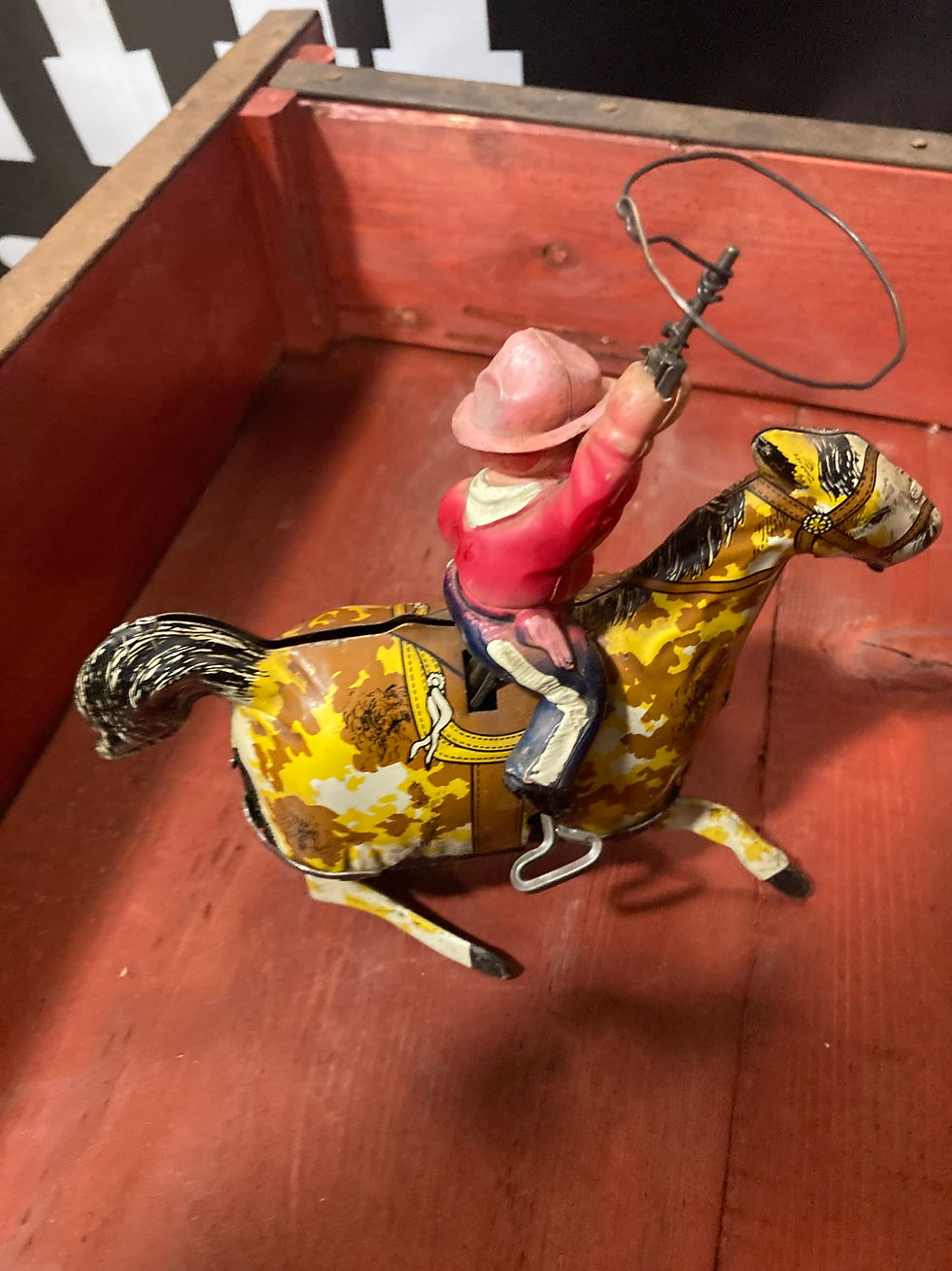 Thumbnail: Antique Marx "Ride 'Em Cowboy" Toy