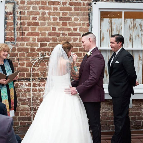 Katie and Todd Upstairs at Midtown on King St
