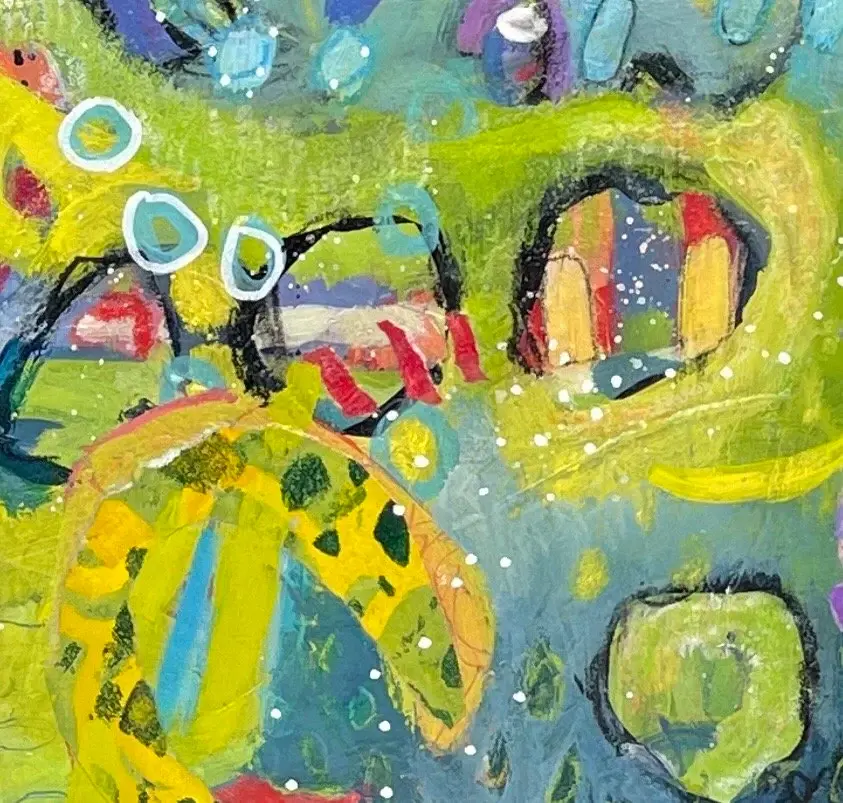 Thumbnail: Fun at the Lake, 11" x 14" x 1.5"