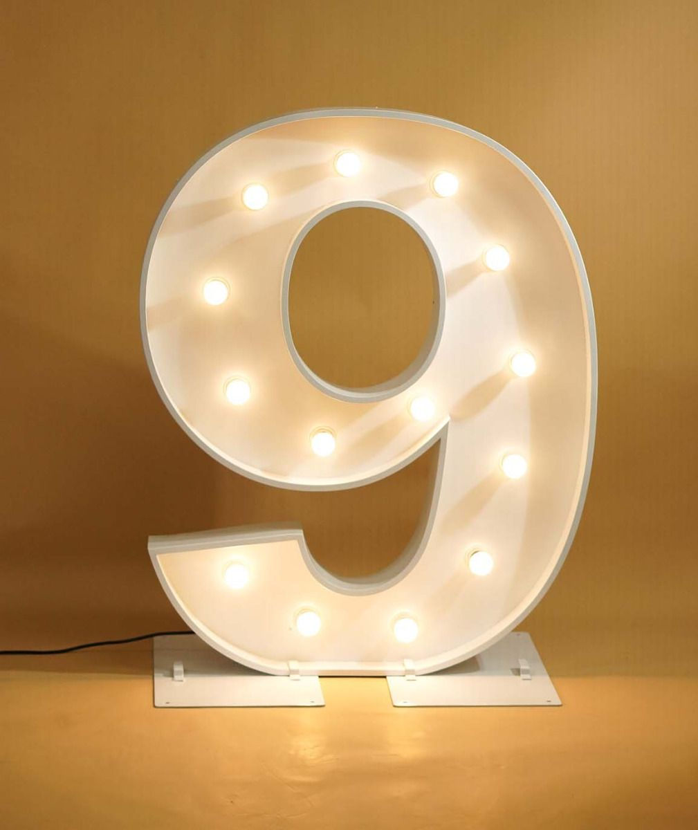 Light Up Number 9