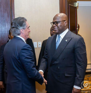 RDC-USA : Le Chef de l'Etat s'est entretenu avec M. Doug Burgum.