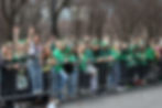 Enthusiastic cheers for Mother Jones from the crowd.