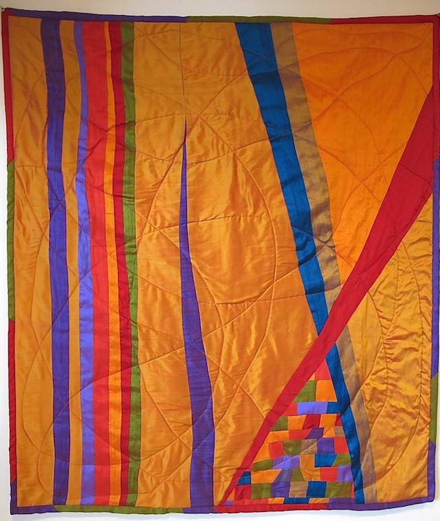 Carol van Zandt's first quilt.
