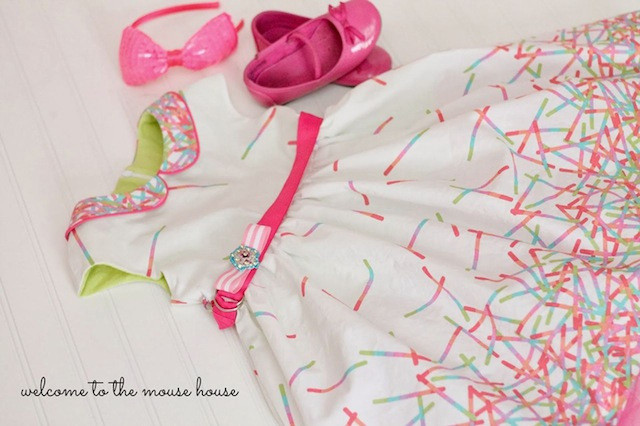 Caroline Dress by Welcome to the Mouse House using Pop Rox.