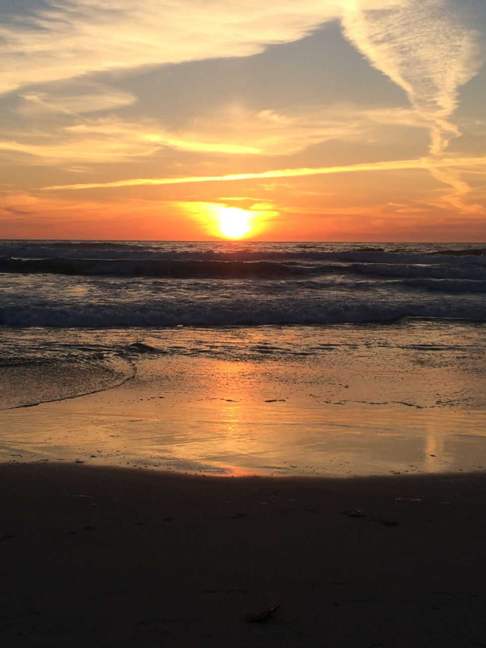Asilomar Sunset; photo by Jennifer Rounds