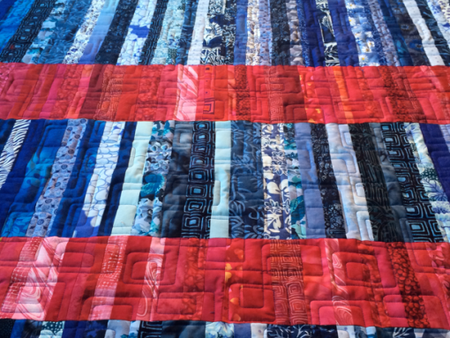 A Quilt From The Wild Blue Yonder + A Giveaway Winner