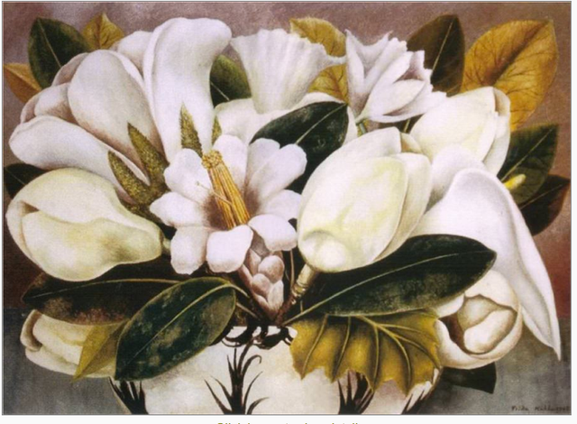 Magnolias by Frida Kahlo