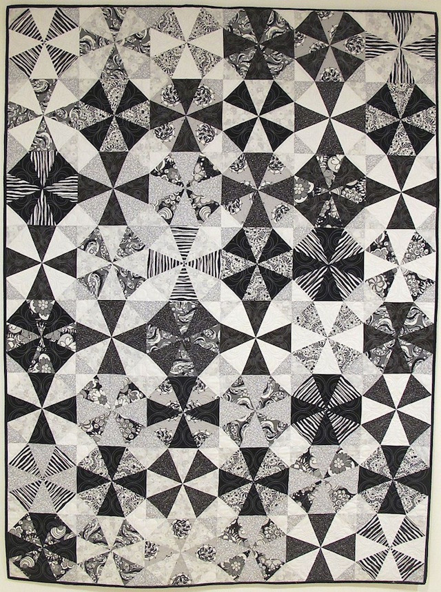 Kaleidoscope by Diana McClun and Laura Nownes using Licorice Fizz.