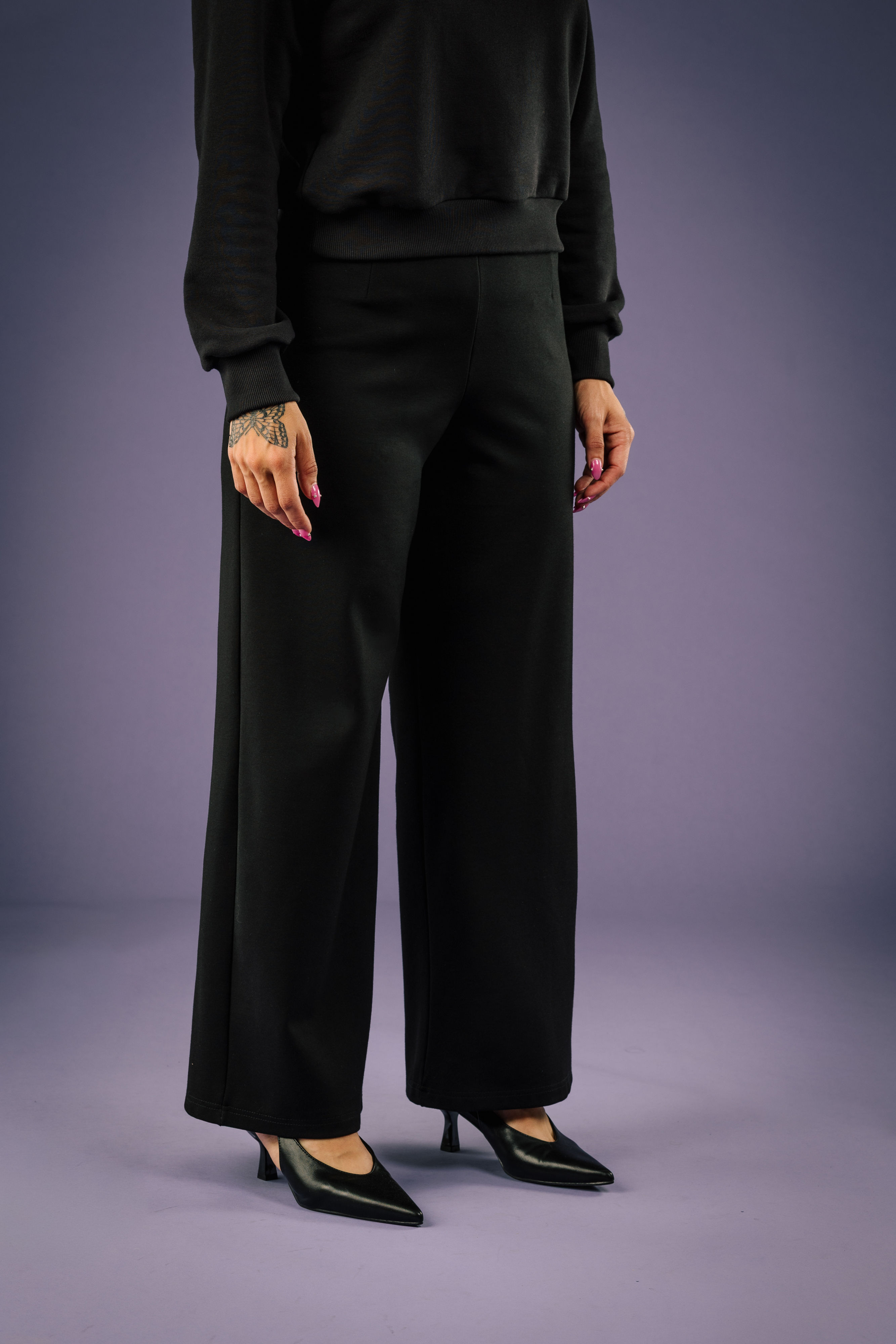 Pantalon Flare noir
