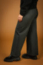 Miniature : Pantalon Flare gris