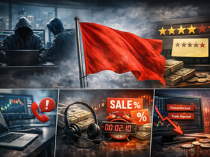 選 Prop Firm 前，一定要避開的 5 個危險信號