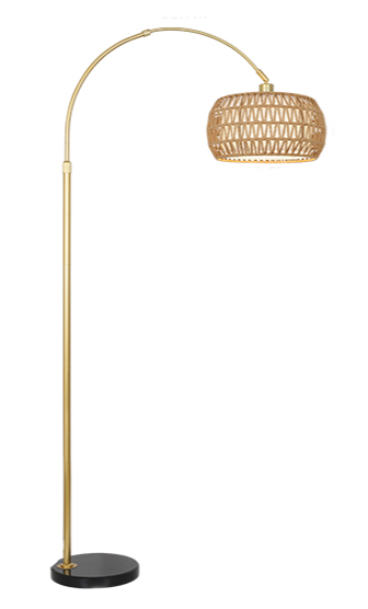 Rattan Floor Lamp
