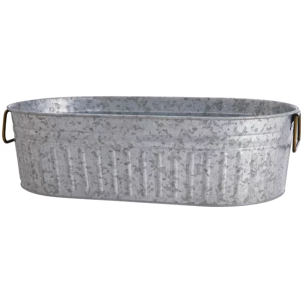 20"x11" Galvanized Tub
