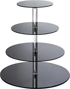 4-Tier Black Stand