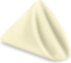 17"x17" Ivory