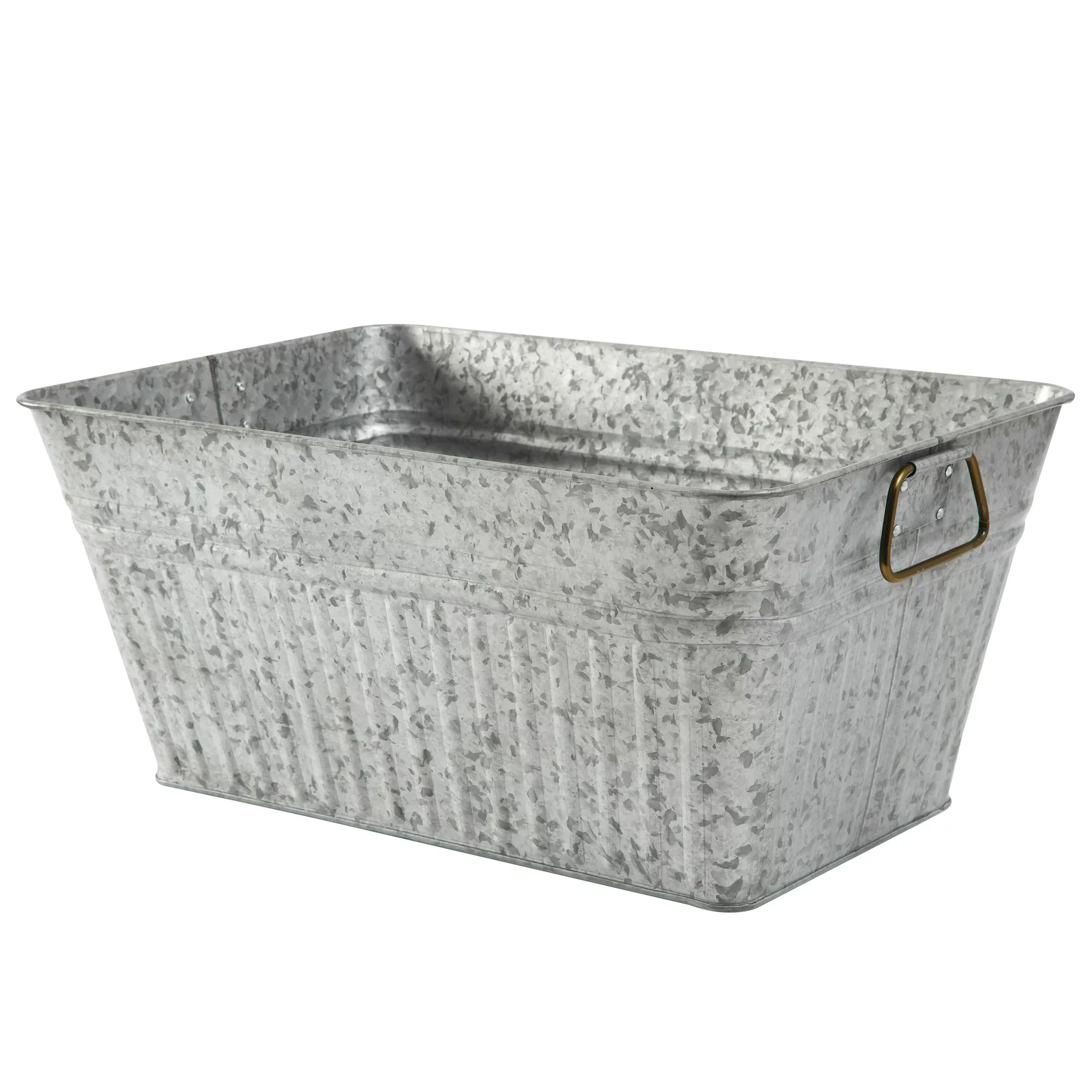 20"x15" Galvanized Tubs