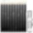 11" Black Battery Taper Candles