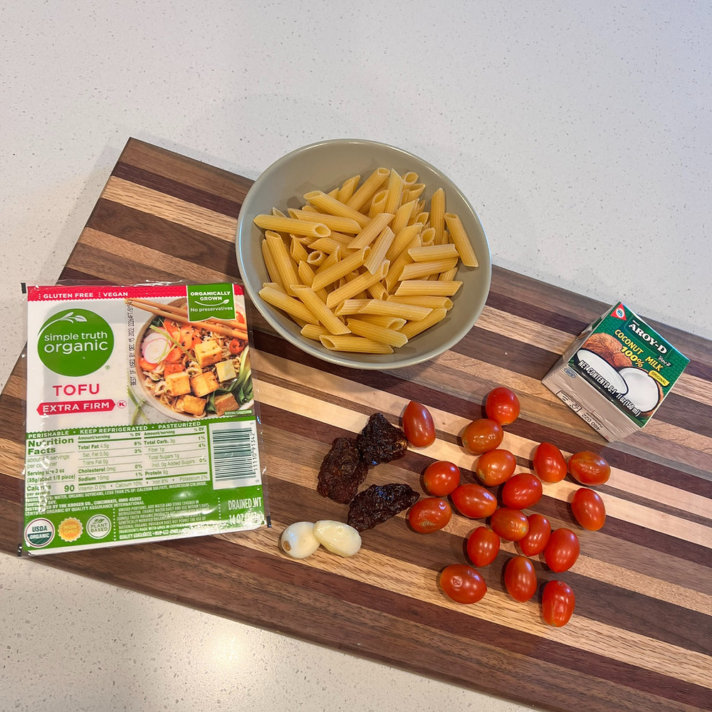 Coconut Cream Tomato Pasta