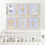 Thumbnail: Pink Safari Nursery Print Set WITHOUT text
