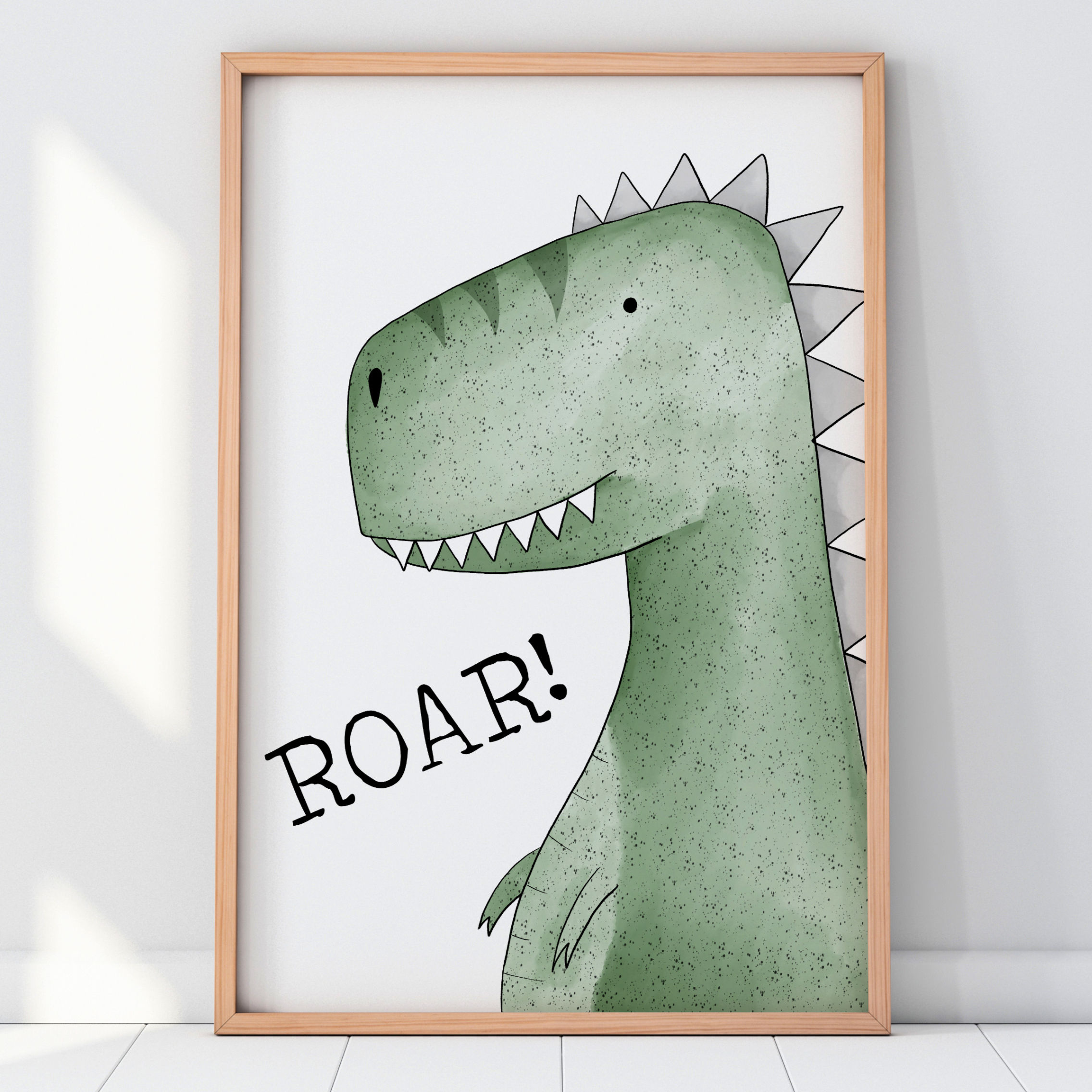 Dinosaur ROAR Nursery Print