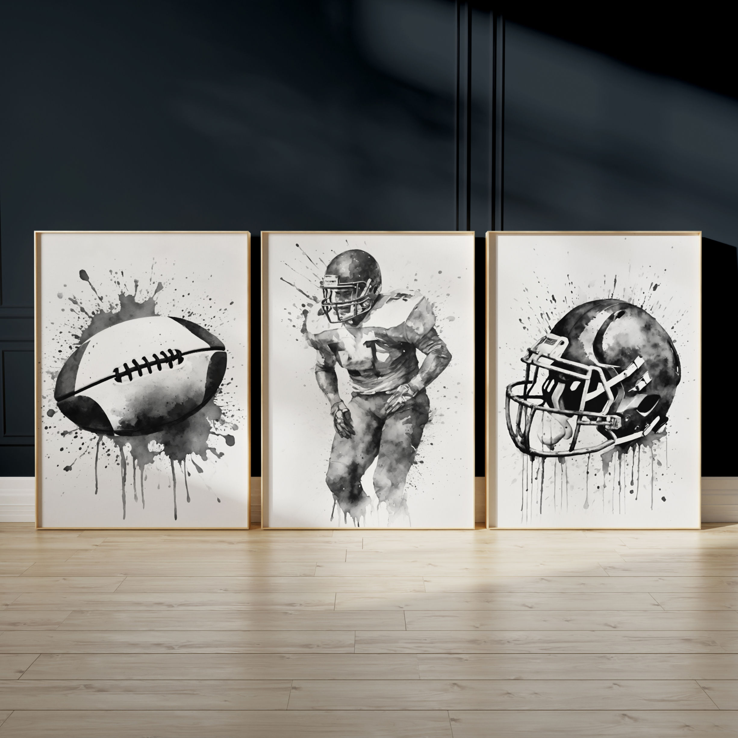 Tween/Teen Boy's Bedroom Print Set