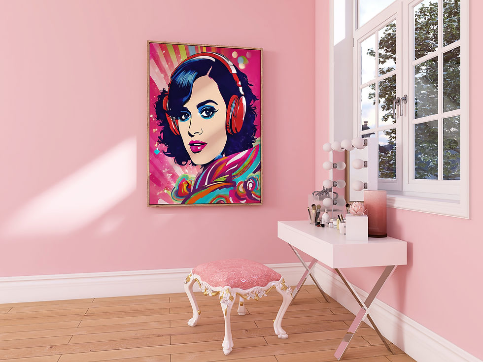 Thumbnail: Tween/Teen Girl's Music Poster Prints