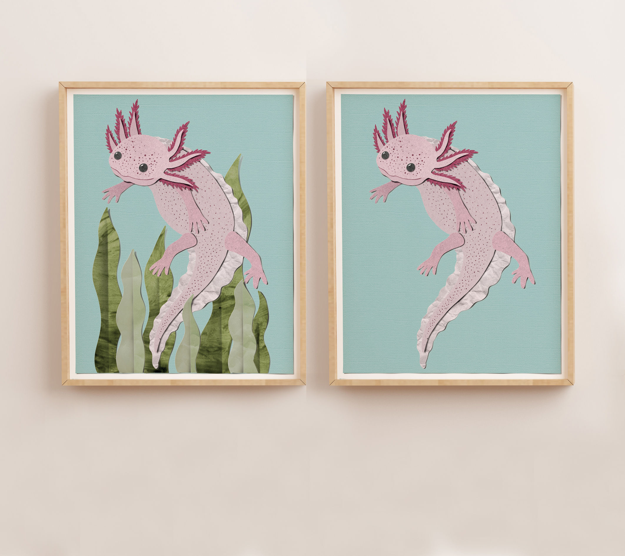 Axolotl Print