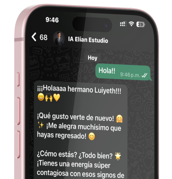 IA Elían Estudio ya en WhatsApp — lo que tienes que saber