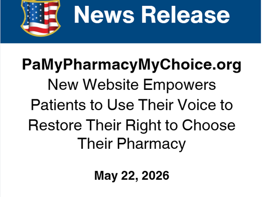 Press Release | New Website Empowers Patients to Use Their Voice to Restore Their Right to Choose Their Pharmacy